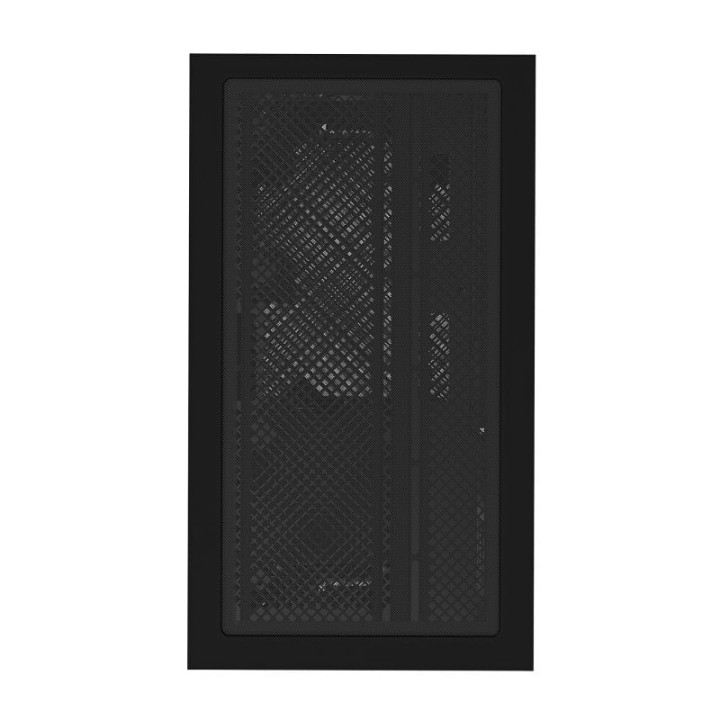 Caja PC Gigabyte C201 Panoramic Negra Micro ATX Cristal Templado RGB 3 Ventiladores