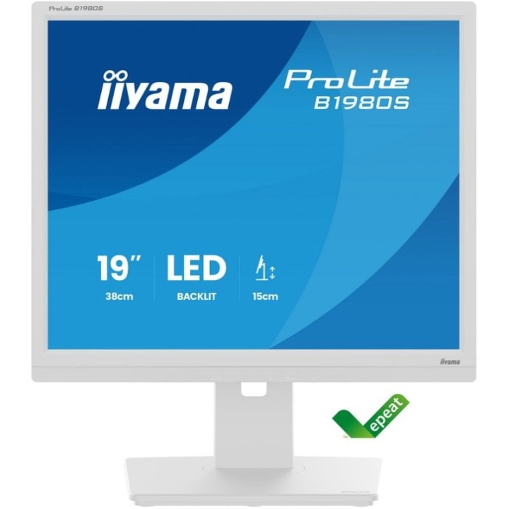 iiyama ProLite B1980S-W1 19" TN SXGA 75Hz Altavoces Altura Ajustable