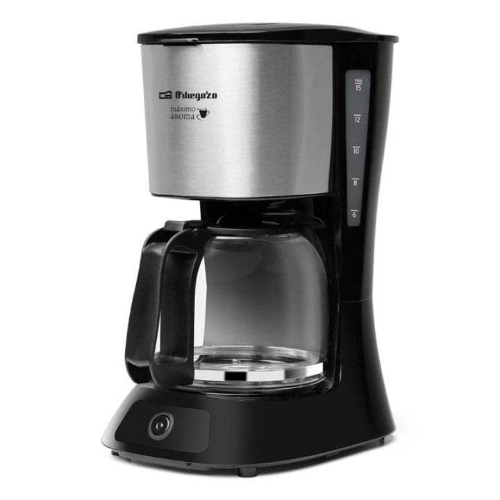 Cafetera Goteo Orbegozo CG 4515 15 tazas 1.5L Apagado automático filtro lavavajillas