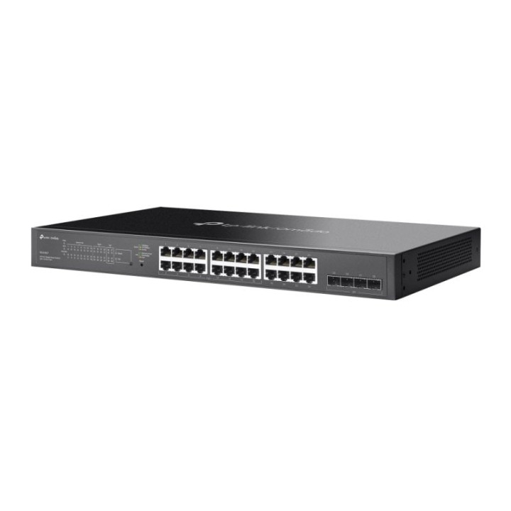 Switch TP-Link 24 Puertos Gigabit L2+ 4 SFP PoE+ 150W Gestionado Sin Ventilador