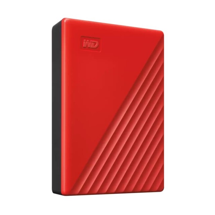 Western Digital 6TB HDD 2.5″ USB 3.2 Gen 1 My Passport + Carcasa Plástico Rojo