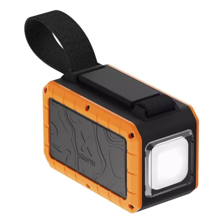 Batería externa Xtorm XR204 40000mAh Quick Charge 3.0 100W Linterna PC/TPU Negra Naranja
