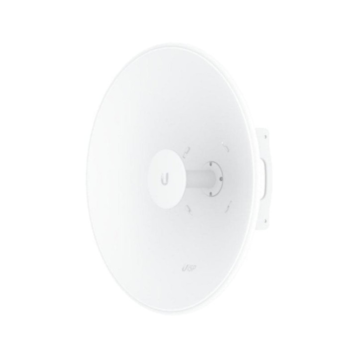 Antena Ubiquiti UISP Dish 30 dBi parabólica dual 5.15-6.875 GHz exterior IPX6 aluminio blanca