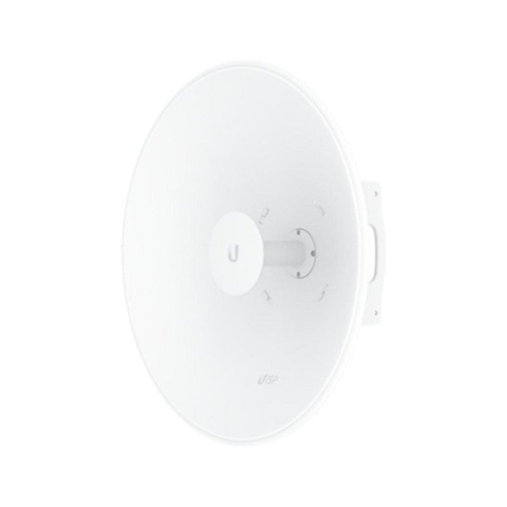 Antena Ubiquiti UISP Dish 30 dBi parabólica dual 5.15-6.875 GHz exterior IPX6 aluminio blanca