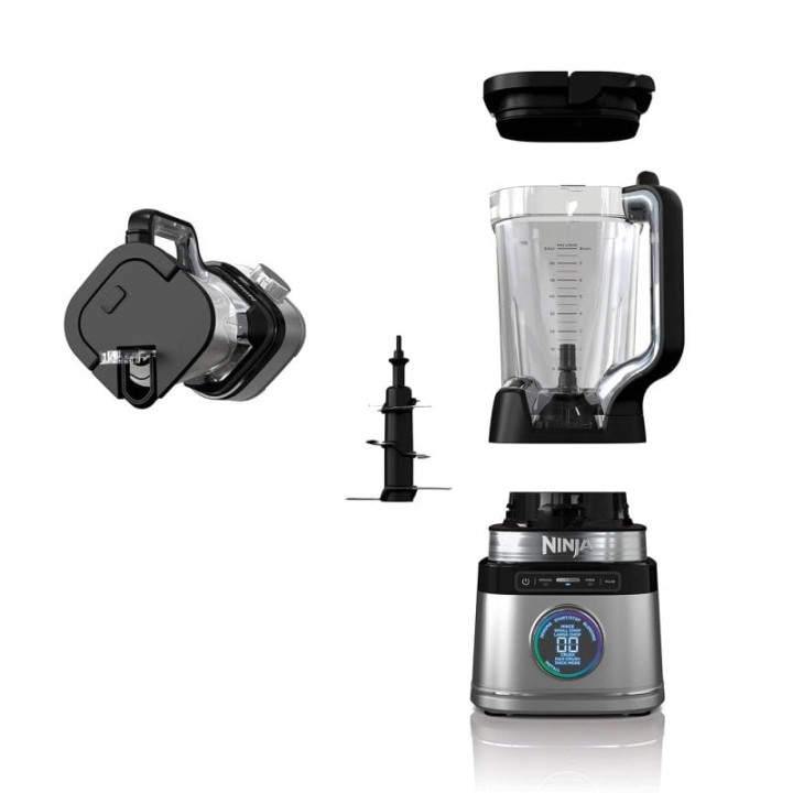 Batidora Ninja Detect Power Mixer Pro 2,1L 1200W impulso y picahielos negro/plata