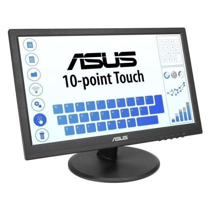 Monitor ASUS VT169HE 15.6" FullHD 1080p IPS Multitáctil 10 puntos Eye Care VESA