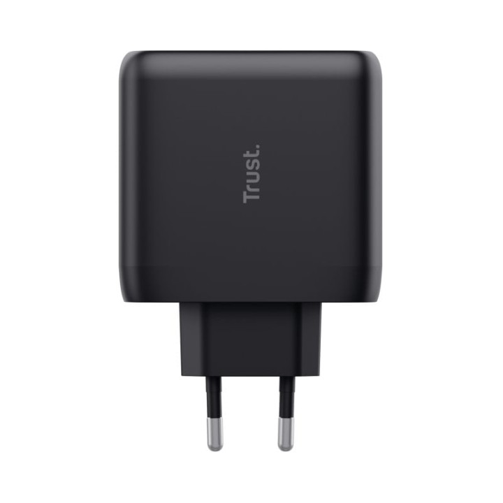 Cargador USB-C Trust Maxo 65 W Doble Puerto Carga Rápida Universal PPS Negra