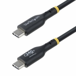 Cable carga USB-C StarTech 240W USB-IF USB 2.0 4m Power Delivery 3.1 EPR sin halógenos