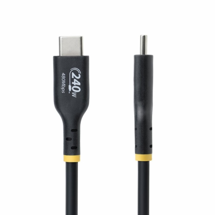 Cable carga USB-C StarTech 240W USB-IF USB 2.0 4m Power Delivery 3.1 EPR sin halógenos