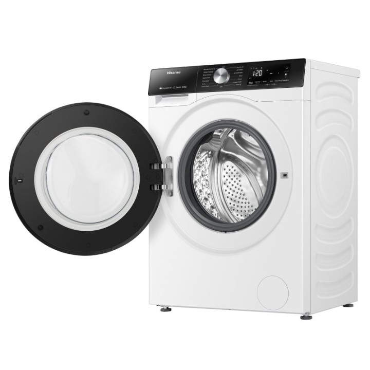 Lavadora Hisense WF3S1043BW3 10,5kg Carga Frontal 1400rpm A Blanca WiFi Steam