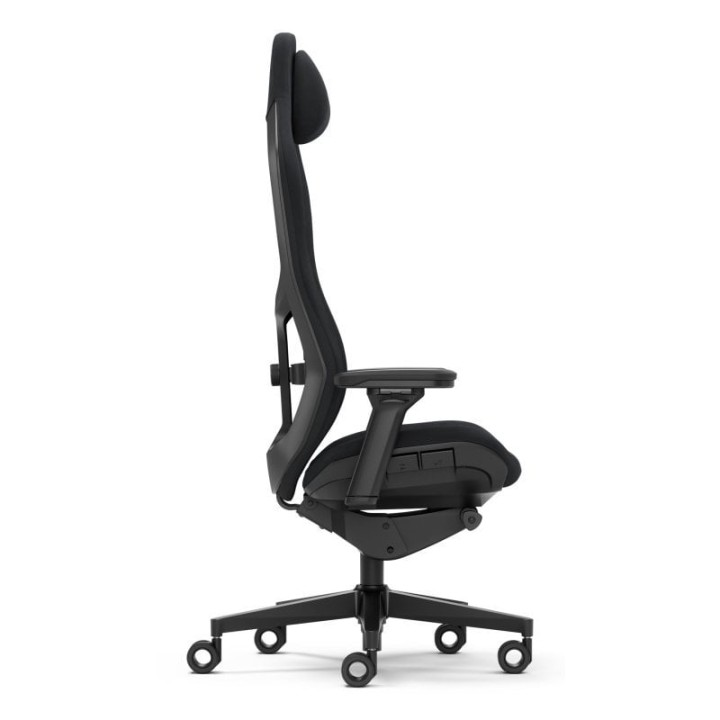 Silla gaming Fractal Design reposabrazos 4D respaldo malla alcántara altura ajustable