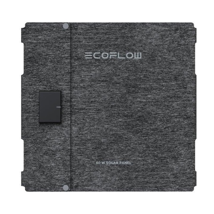 Ecoflow RIVER 2 Panel Solar 60W Tipo C Negro Plegable