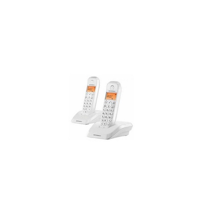 Teléfono Inalámbrico Motorola S12 Duo Blanco (S1202)