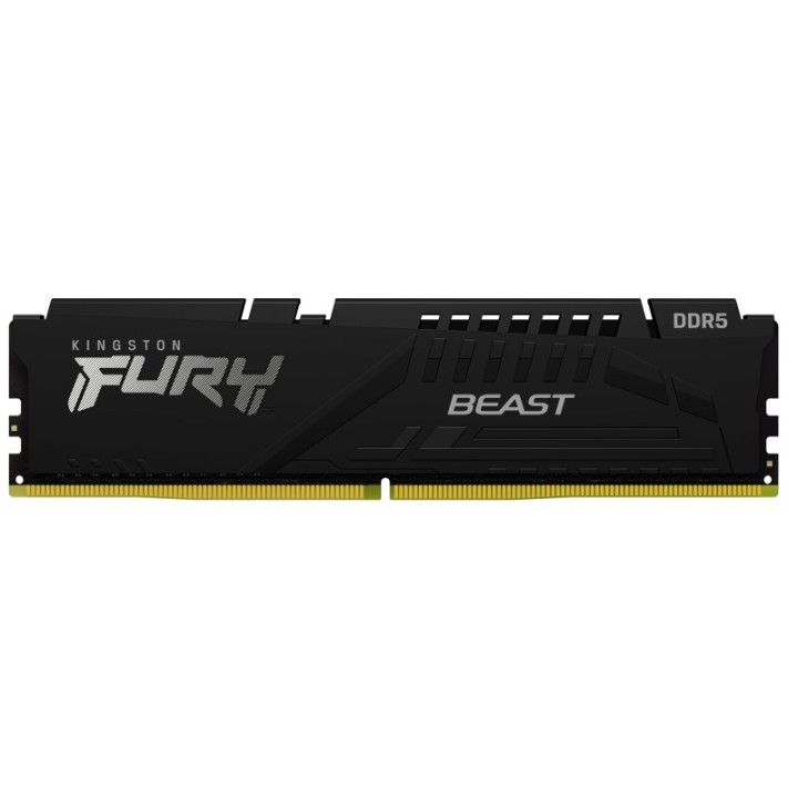 Módulo Kingston FURY Beast DDR5 32GB 6000MT/s CL36 Unbuffered DIMM Disipador Blanco/Negro