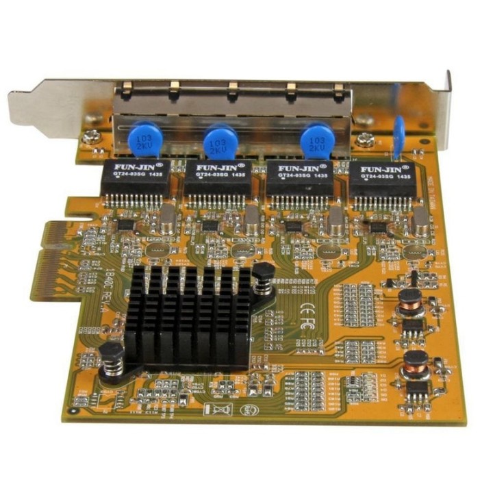 Startech Tarjeta de Red PCI Express Ethernet Gigabit con 4 Puertos RJ45