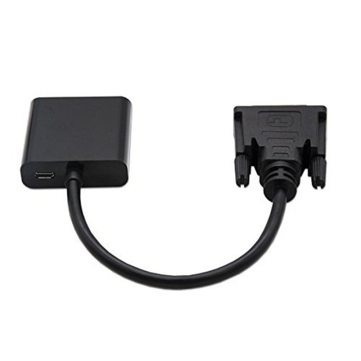 NanoCable Adaptador Conversor DVI a VGA Macho-Hembra