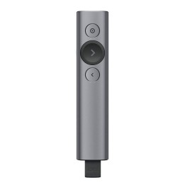 Logitech Spotlight Mando para Presentaciones Inalámbrico Gris