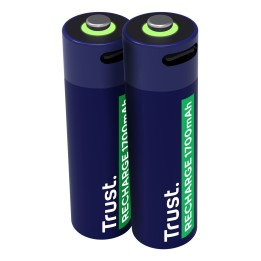 Pilas Trust Recargables AA 2 Unidades (25584)