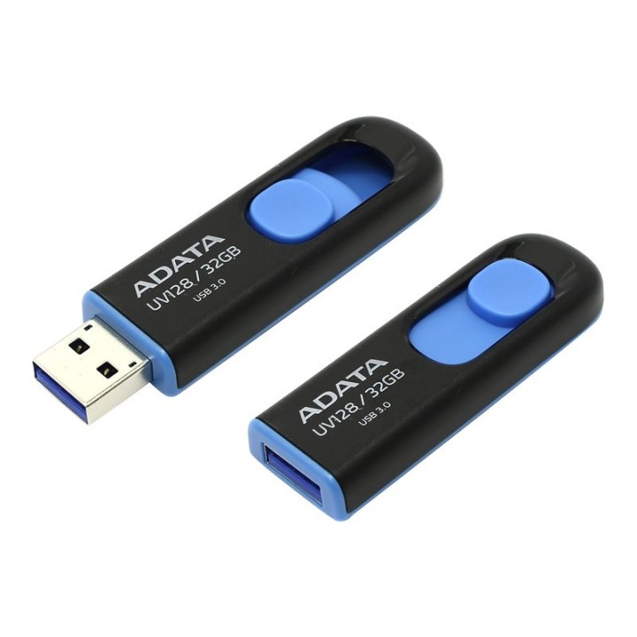 Adata DashDrive UV128 32GB USB 3.0 Negro/Azul