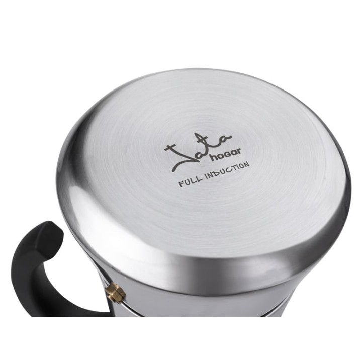 Jata CAX1 Cafetera Italiana 10 Tazas Acero Inoxidable