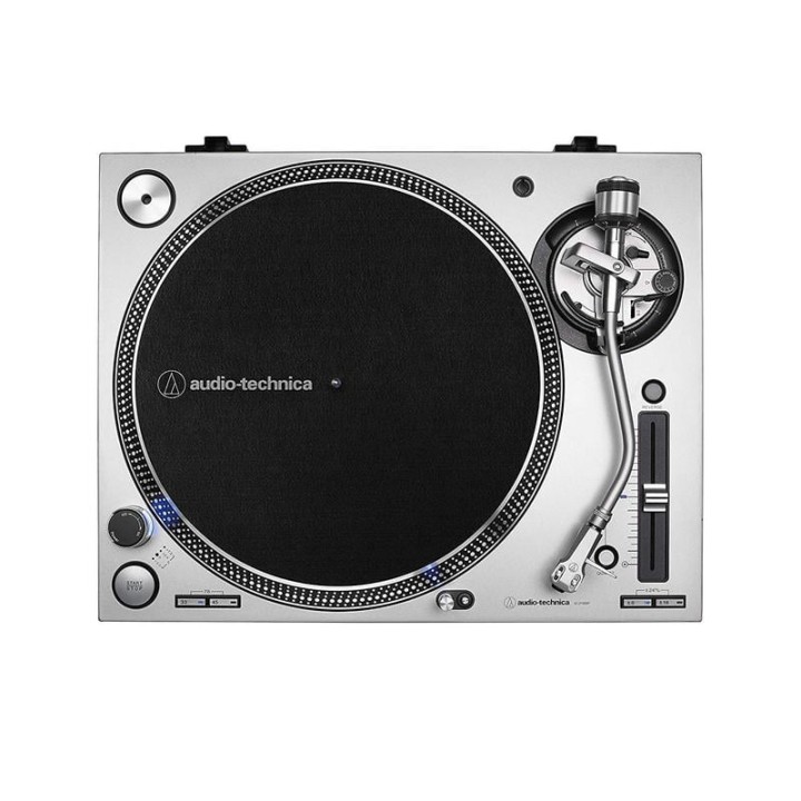 Audio-Technica AT-LP140XP Plato DJ Tracción Directa Plateado