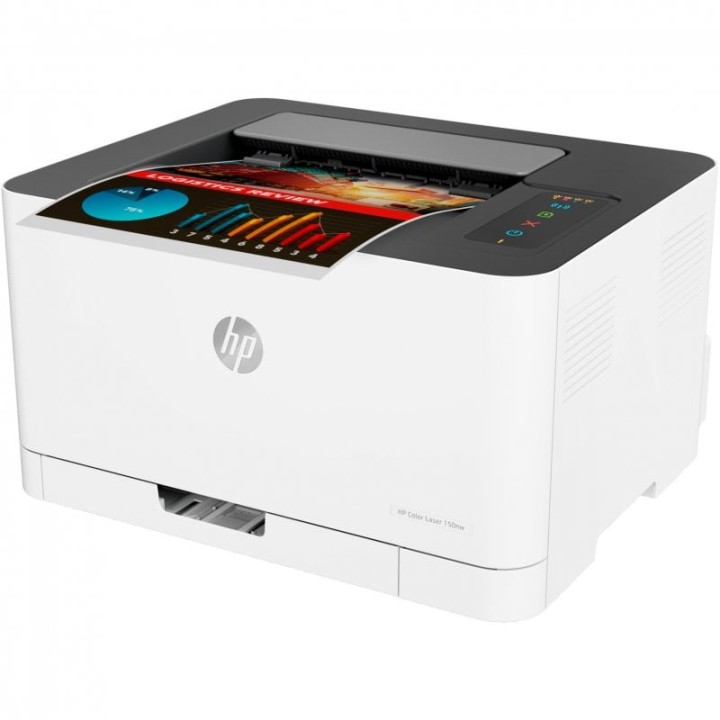HP Color Laser 150nw Impresora Láser Color Monofunción A4 impresión Doble Cara Manual Wi-Fi Ethernet