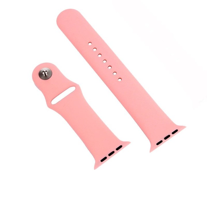 Cool Correa Goma Rosa para Apple Watch 42/44 mm Series 1/2/3/4/5