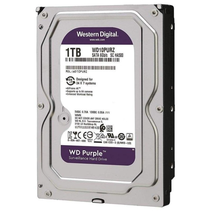 WD Purple 1TB 3.5" SATA3