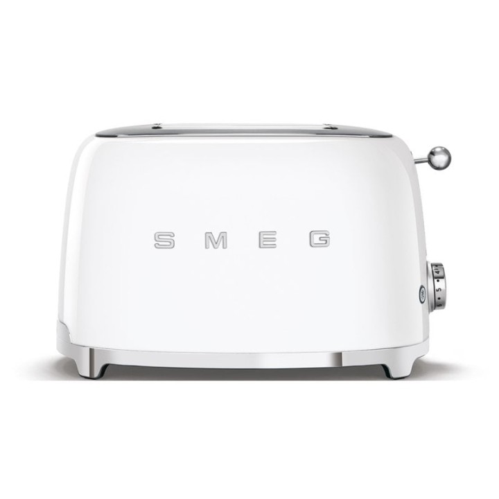 Smeg TSF01WHEU Tostadora 2 Rebanadas 950W Blanco