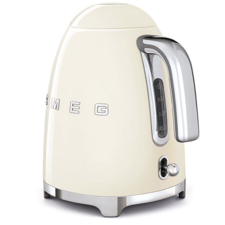 Smeg KLF03CREU Hervidor de Agua 1.7L 2400W Crema
