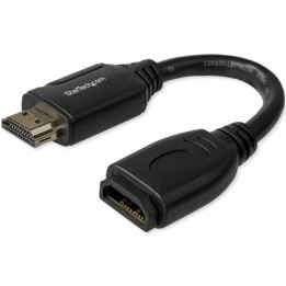 Startech Cable de Extensión Alargador HDMI 2.0 de Alta Velocidad 4K de 60Hz 15cm