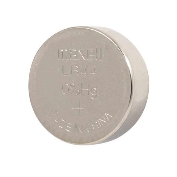 Maxell LR44 Pack 10 Pilas de Botón 1.5V