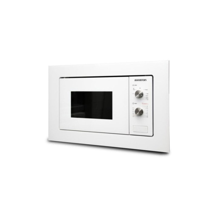 Infiniton IMW-WHITE1720 Microondas Integrable con Grill 20L 800W Blanco