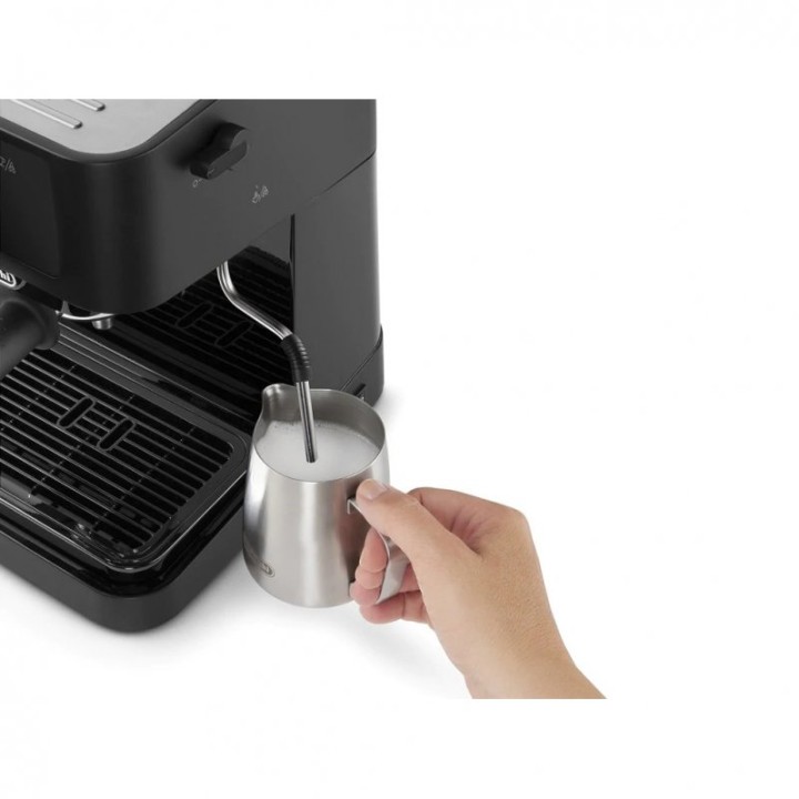 DeLonghi Stilosa EC235.BK Cafetera de Espresso 15 Bares Negra