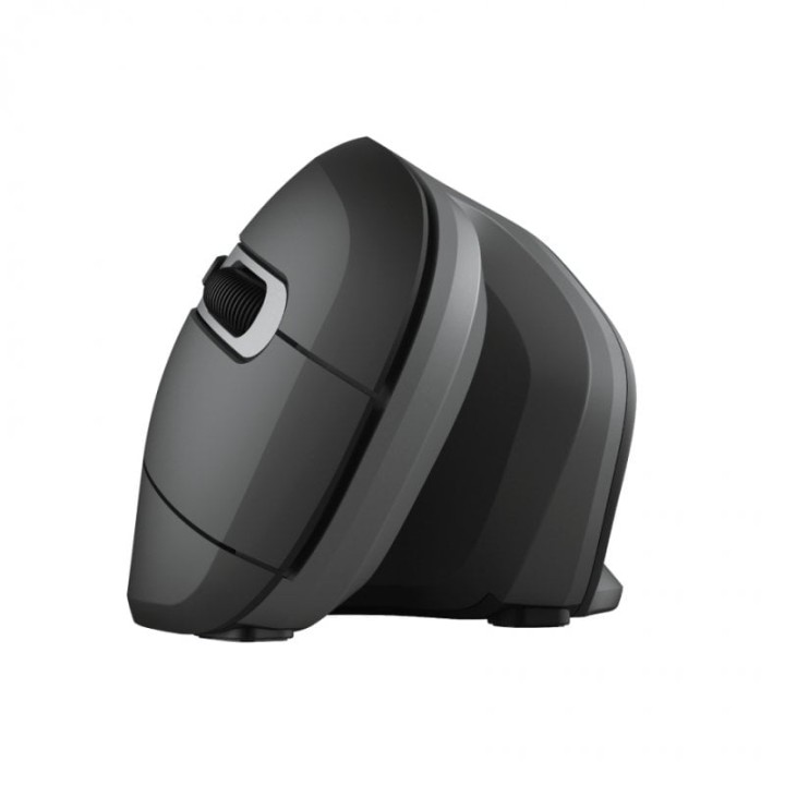 Trust Verro Ratón Ergonómico Inalámbrico 1600 DPI Negro