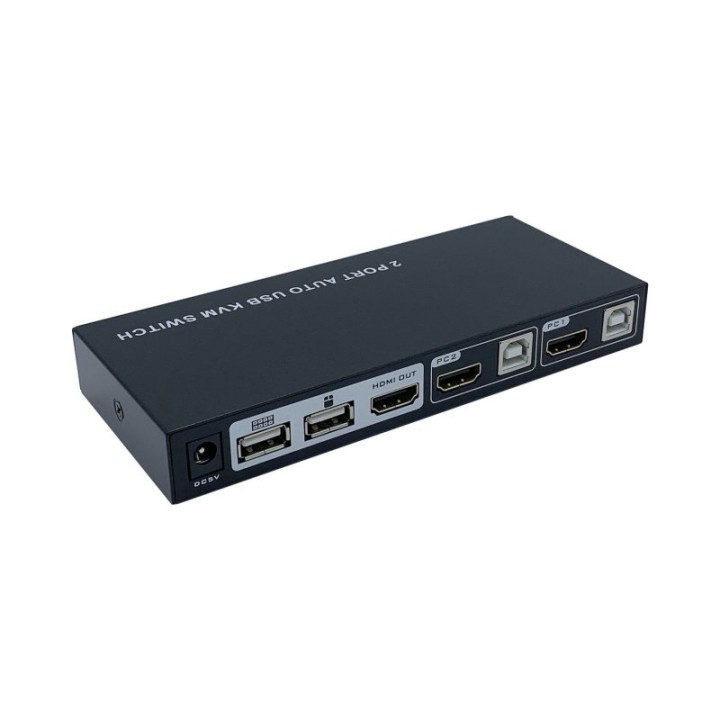 Aisens A111-0400 Switch KVM de Puertos USB + HDMI