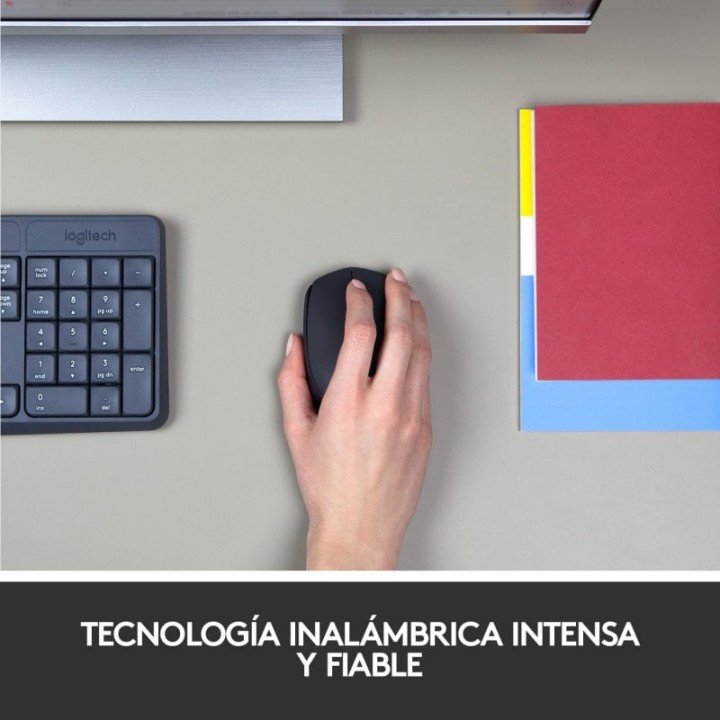 Logitech B170 Ratón Inalámbrico Negro