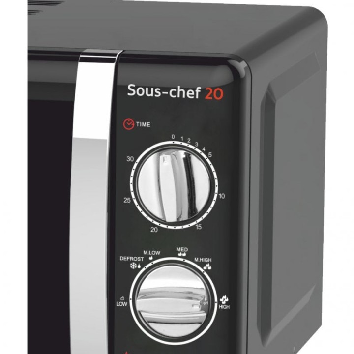 Haeger Sous-Chef 20 Microondas 20L 700W Negro