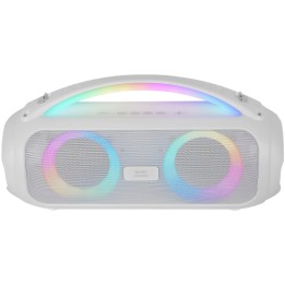 Altavoz Mars Gaming 50W RGB Bluetooth Blanco (MSPULSEW)