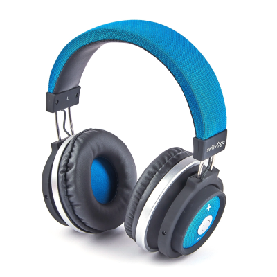 Swiss+Go Auricular Bluetooth HP001BT Azul SWI303106