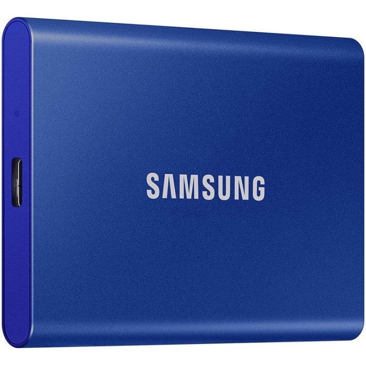 Samsung T7 Disco Duro SSD PCIe NVMe USB 3.2 1TB Azul