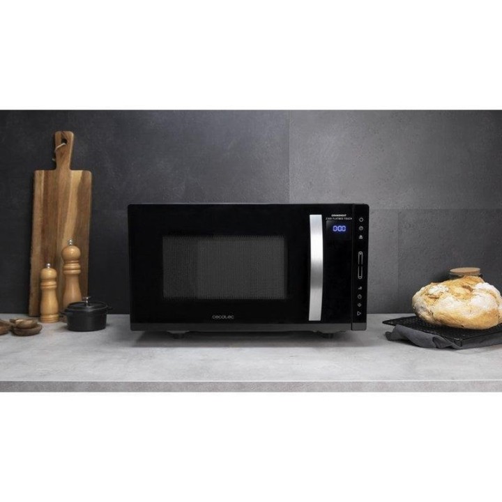 Cecotec GrandHeat 2300 Flatbed Touch Black Microondas 23L 800W Negro