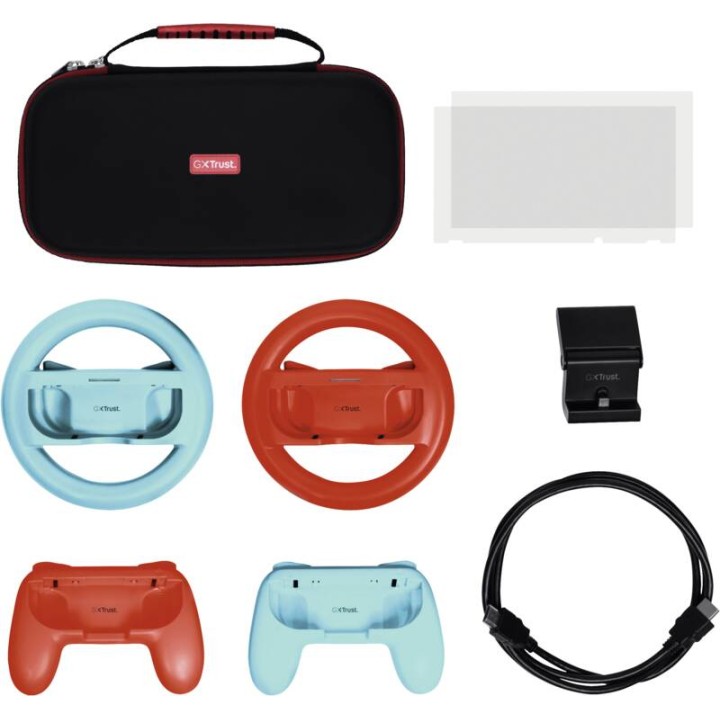 Pack Acesorios Trust Nintendo Switch 7en1 (25414)
