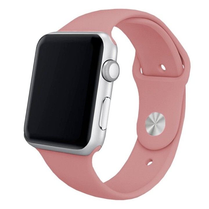 Cool Correa Goma Rosa para Apple Watch Watch 38/40 mm Series 1/2/3/4/5/6/SE