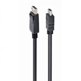 Gembird Cable DisplayPort a HDMI Macho/Macho 1.8m Negro
