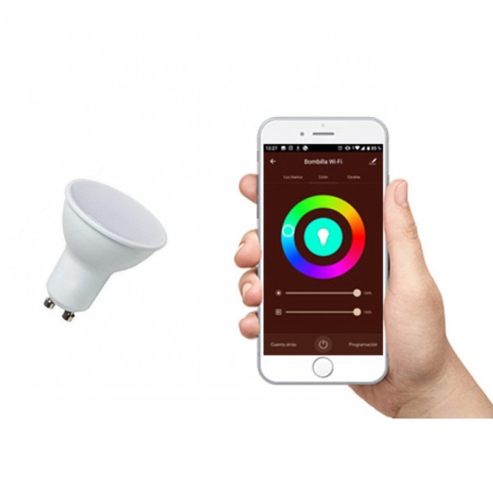 Muvit iO Pack 3 Bombillas Inteligentes LED Wifi RGB GU10 5.5W