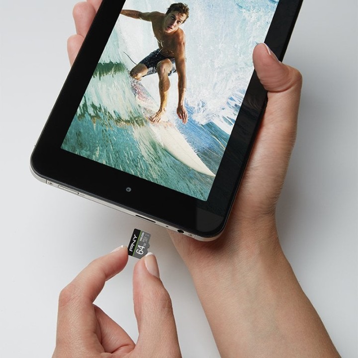 PNY Pro Elite microSDXC 64GB UHS-I U3 Clase 10
