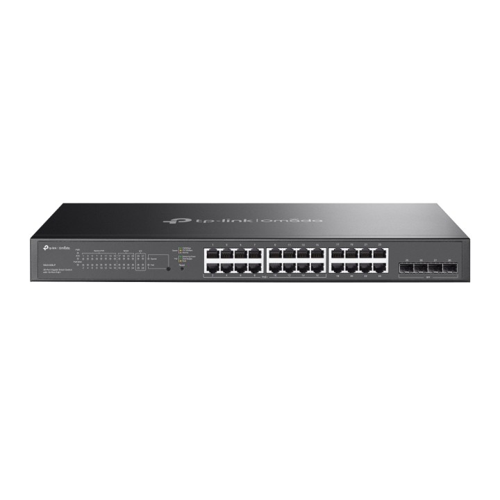Switch TP-Link 16xPoE 8xRJ45 4xSFP GbE Negro (SG2428LP)