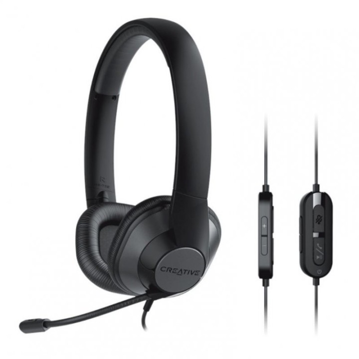 Creative HS-720 V2 Auriculares USB con Micrófono de Condensador