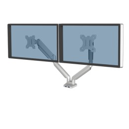 Soporte Fellowes Platinum 32" 2 Brazos Plata (8056501)